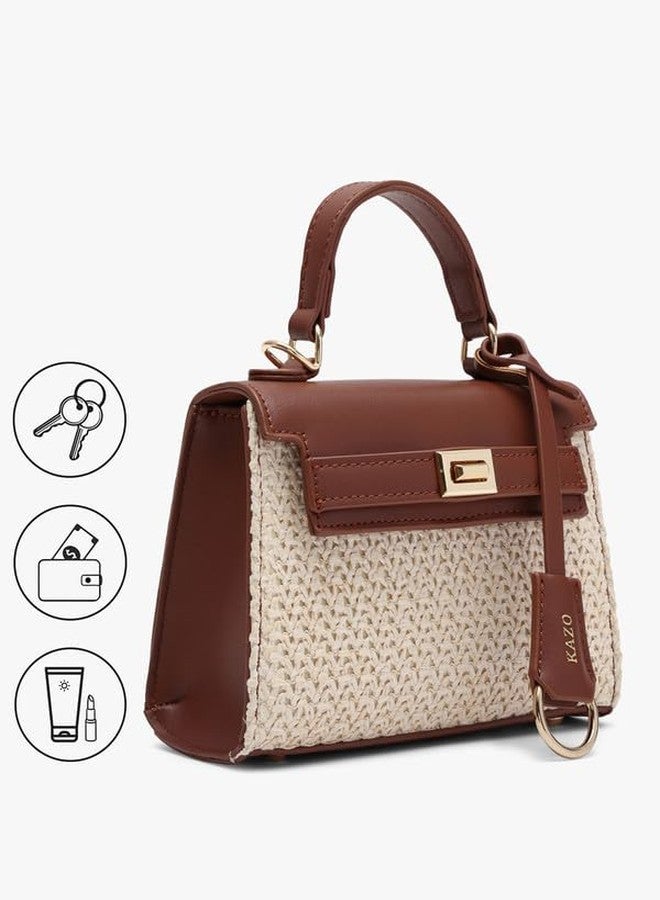 Kazo Eva Raffia Sling - Image 3